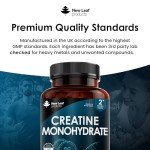 3000 mg Vegan Creatine Capsules - 180 Count