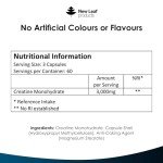 3000 mg Vegan Creatine Capsules - 180 Count