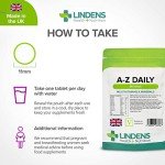Lindens Daily Multivitamin A-Z Tablets - 90 Pack