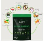 Pure Greens Superfood Powder - Organic Plant Blend