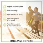 Impruvit Supergreens Superfood Vegan Capsules 60 Count