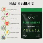 Pure Greens Superfood Powder - Organic Plant Blend