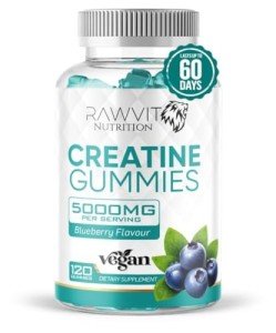 Vegan Creatine Monohydrate Gummies - Blueberry Flavor