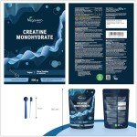 Vegavero Creatine Monohydrate Powder - 500g Unflavoured