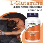 Now Foods L-Glutamine 500mg Vegan Capsules