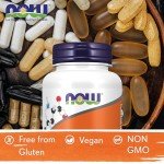 Now Foods L-Glutamine 500mg Vegan Capsules