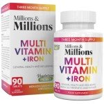 Millions & Millions Multivitamin & Iron - 90 Tablets
