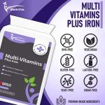 Daily Multivitamins with Iron - 180 Tablets