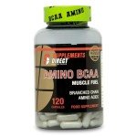 Amino BCAA Capsules - 1000mg - 120 Count