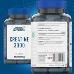 Applied Nutrition Creatine 3000 mg Capsules for Performance