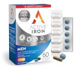 Active Iron Men’s Multivitamin & Iron Capsules, 30 ct