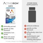 Active Iron Men’s Multivitamin & Iron Capsules, 30 ct