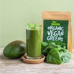 Organic Vegan Greens Powder - Superfood Blend (270g)