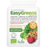EasyGreens Organic Superfood Capsules - 100 Vegan