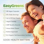 EasyGreens Organic Superfood Capsules - 100 Vegan