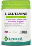Lindens L-Glutamine 500mg Capsules – 90 Count