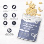 Vegan Multivitamin Tablets for Active Lifestyles - 90 Count