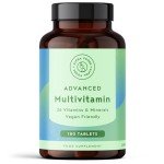 Vegan Multivitamins - 180 Tablets for Optimal Health