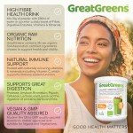 GreatGreens Organic Super Greens Powder - 300g Blend
