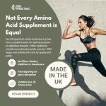 Vegan Amino Acids for Muscle Repair | 120 Capsules