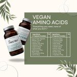 Vegan Amino Acids for Muscle Repair | 120 Capsules
