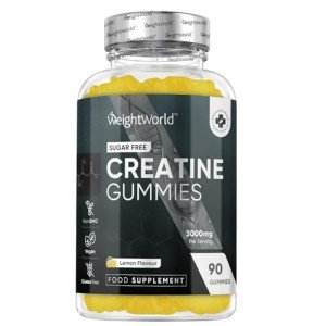 Vegan Creatine Monohydrate Gummies - 3000 mg 90 Count