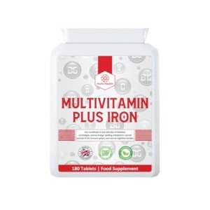 Multivitamin Tablets with Iron - 180 Count