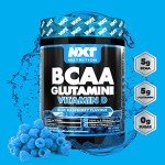 NXT Nutrition BCAA, Glutamine & Vitamin D - Blue Raspberry