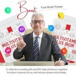 Multivitamin Tablets with Iron - 180 Count