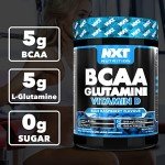 NXT Nutrition BCAA, Glutamine & Vitamin D - Blue Raspberry