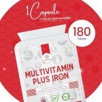 Multivitamin Tablets with Iron - 180 Count
