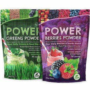 Superfood Greens & Berries Powder for Immune Support