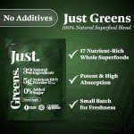 JUST Greens Superfood Powder for Energy & Detox