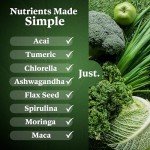 JUST Greens Superfood Powder for Energy & Detox
