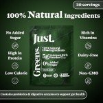 JUST Greens Superfood Powder for Energy & Detox