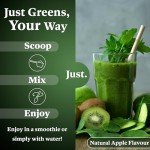 JUST Greens Superfood Powder for Energy & Detox