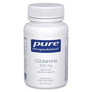 L-Glutamine 500mg - Pure Free-Form Capsules