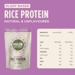 Pulsin Vegan Rice Protein Powder - Natural 1kg
