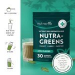 Nutravita Super Greens Powder - 23 Vegan Ingredients