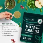 Nutravita Super Greens Powder - 23 Vegan Ingredients