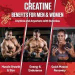 Berry Flavor Creatine Monohydrate Gummies for Muscle Growth