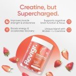 Revigr Creatine Gummies with BCAAs & L-Carnitine