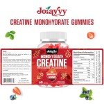 Berry Flavor Creatine Monohydrate Gummies for Muscle Growth