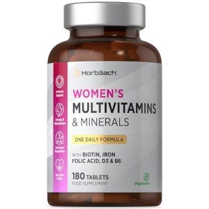 Women's Multivitamin with Iron & Biotin | 180 Veg Tablets