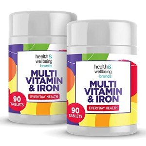 Easy-to-Swallow Multivitamin & Iron Tablets (180)