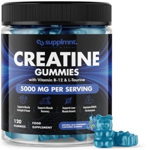Blue Raspberry Creatine Gummies - 120 Count