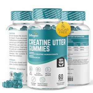 Creatine Gummies with BCAAs - Sugar Free 5000mg