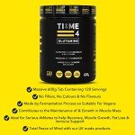 Time 4 Glutamine Powder - 600g Unflavoured Tub