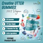 Creatine Gummies with BCAAs - Sugar Free 5000mg