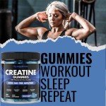 Blue Raspberry Creatine Gummies - 120 Count